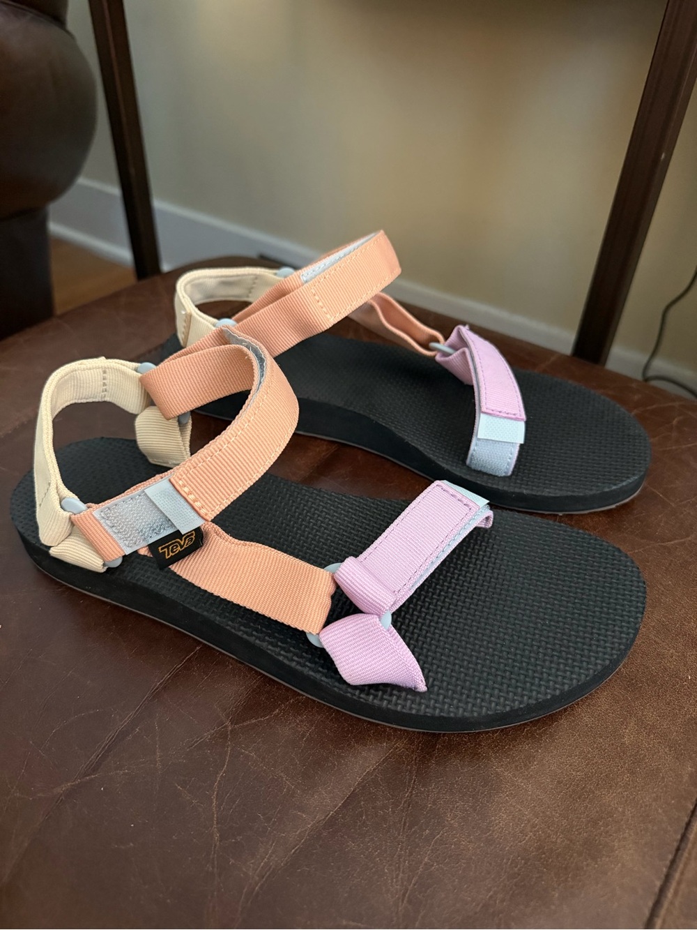 Women's Teva Original Sandals in color “Unwind Multi”. Size 9. Never worn.